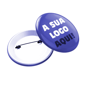 Boton 4,4cm  44mm    - Impresso em tinta pigmentada para maior durabilidade.